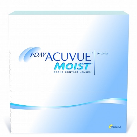 1-Day Acuvue MOIST 90Pk