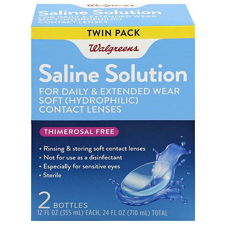 Walgreens Saline Solution