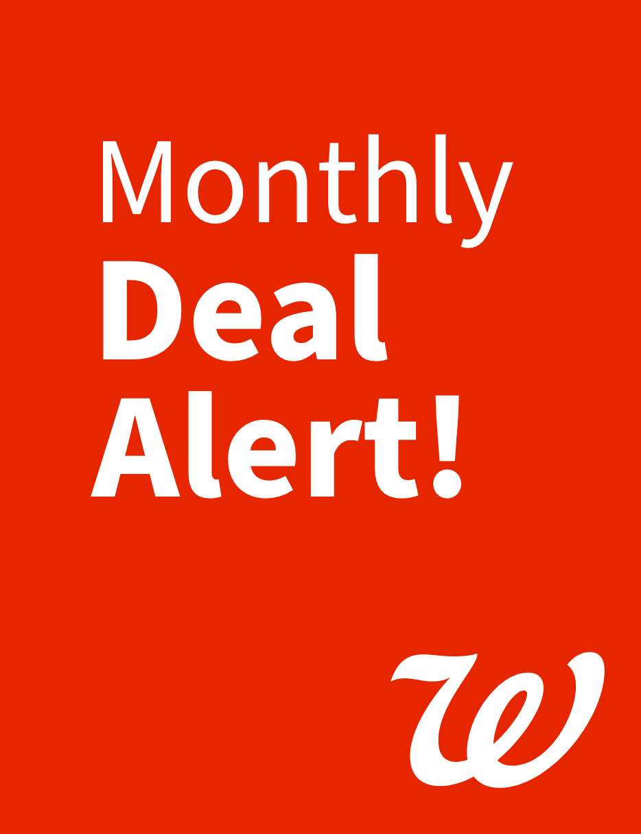 Monthly deal alert!